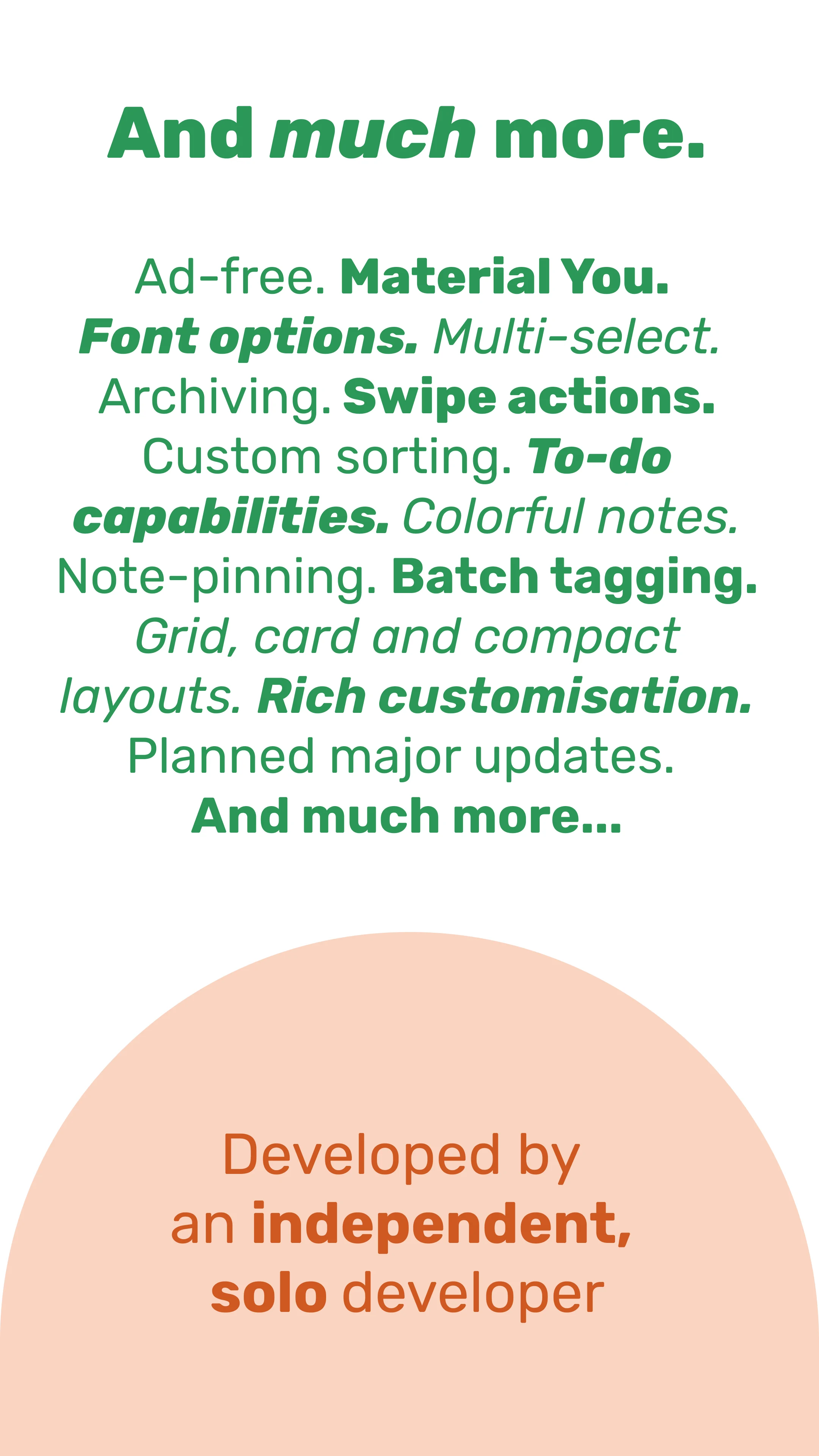 Bundled Notes - List, Organize screenshot