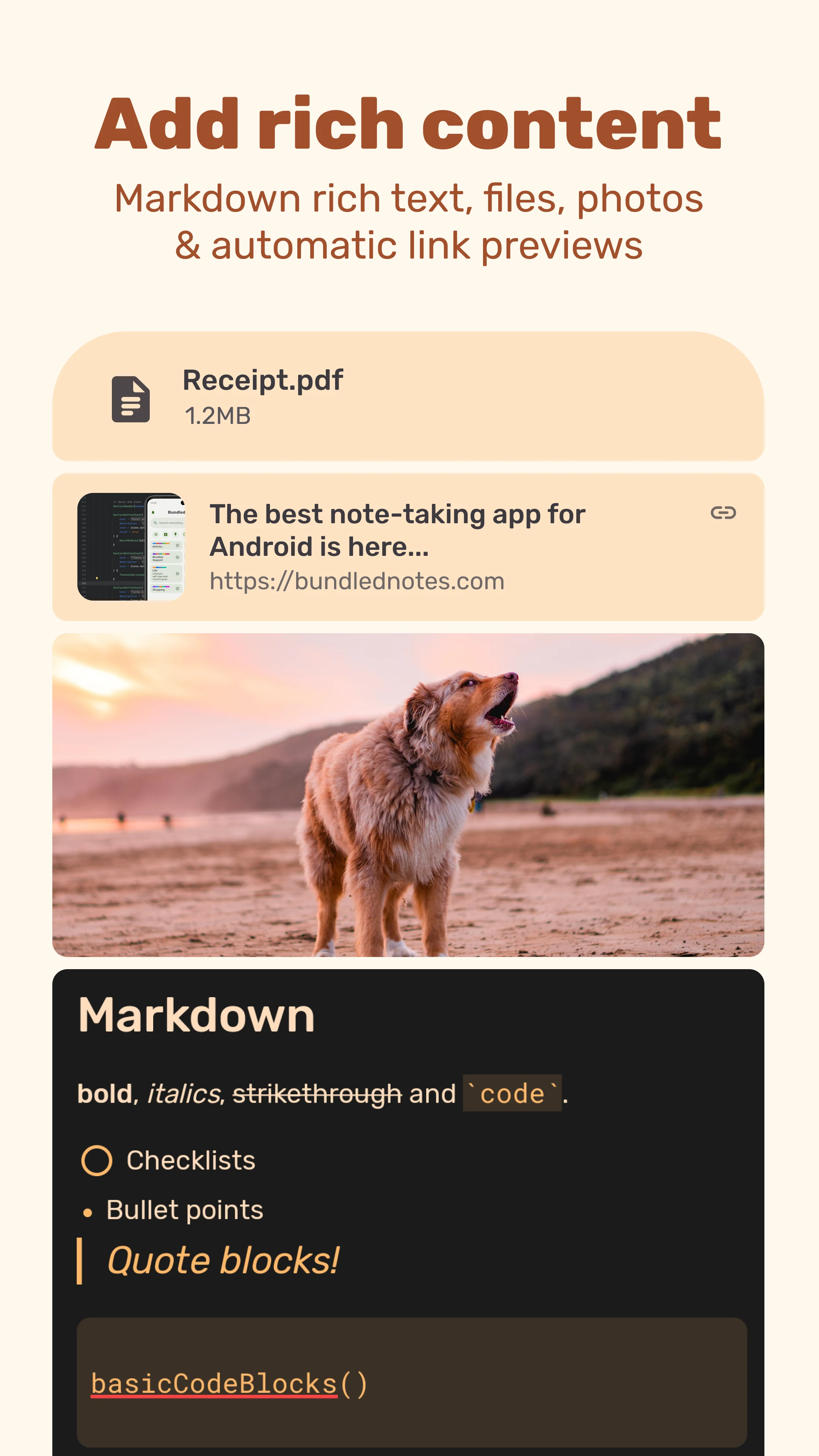 Bundled Notes - List, Organize screenshot